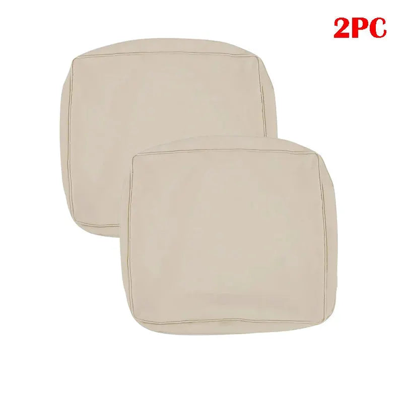 Simples Market beige sofa cushion replacement covers, 2-piece set