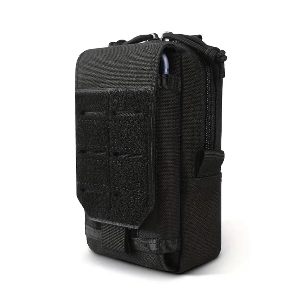 Simples Market black tactical MOLLE pouch waist bag for outdoor EDC gear