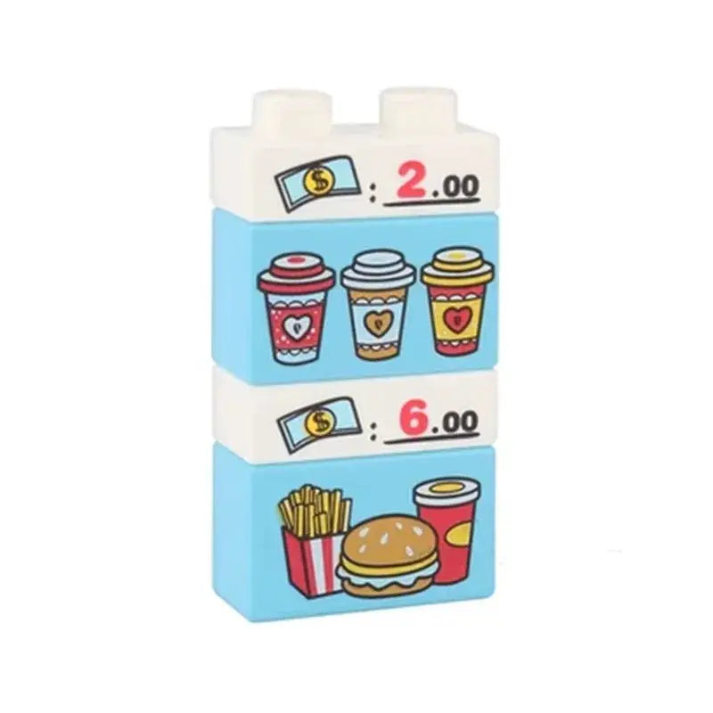 Big Building Blocks Compatible With Large Bricks Road Plates Car Parking Fuel Station Traffic Educational Toys For Kids