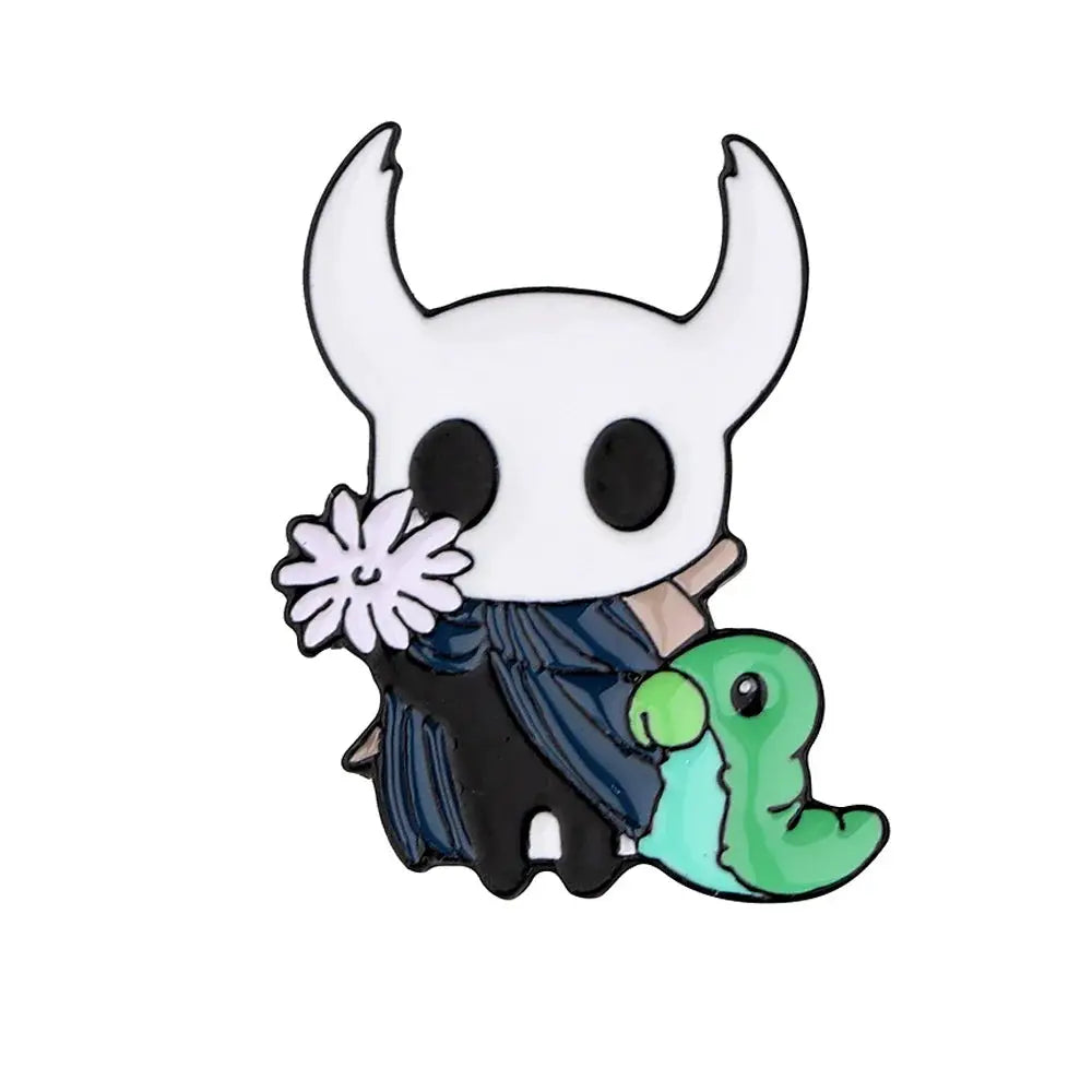 Hollow Knight Enamel Brooch Pin For Backpacks Clothing Hats Lapel Unisex Fashion Jewelry Accessory Souvenir Gift
