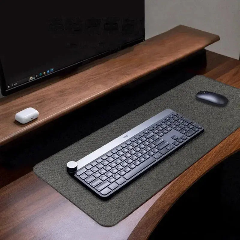 Cotton And Linen Rubber XXL Mouse Pad Large Desk Mat For Gaming PC Keyboard Computer Desk Pad