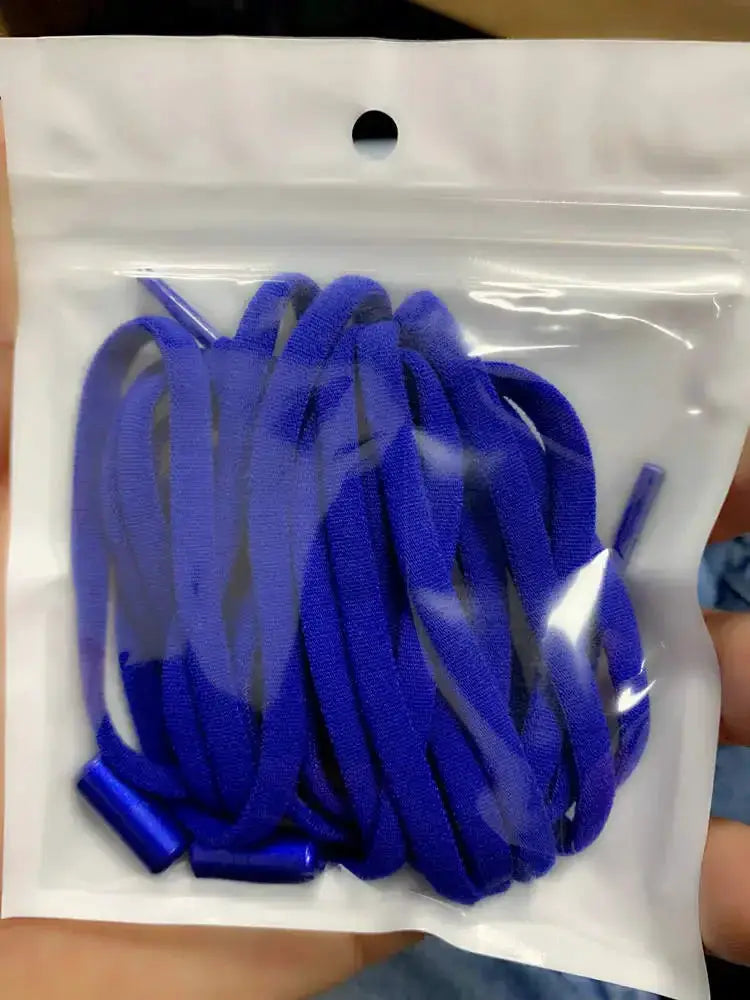 Elastic No Tie Shoelaces For All Shoes One Pair Kids And Adults Quick Lacing Flat Sneakers