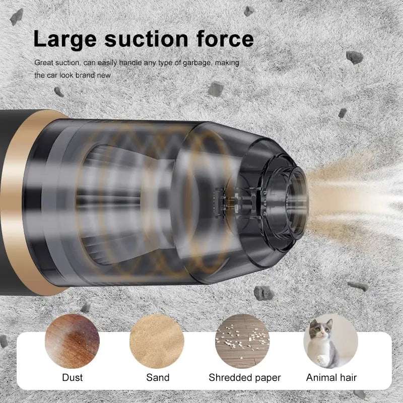 Wireless Cordless Handheld Car Vacuum Cleaner High Power For Home