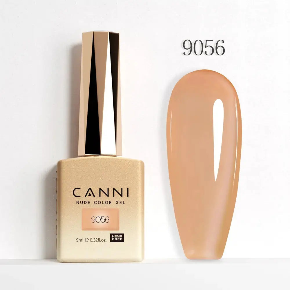 Canni Hema Free Nail Gel Polish Christmas Red Collection Semi Permanent 9ml Long Lasting Shine