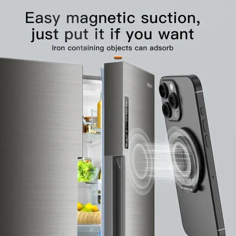 MagGrip Dual Mode Phone Grip With Double Sided Magnetic Ring Stand And Kickstand For MagSafe iPhone 14 15 16 Pro Max