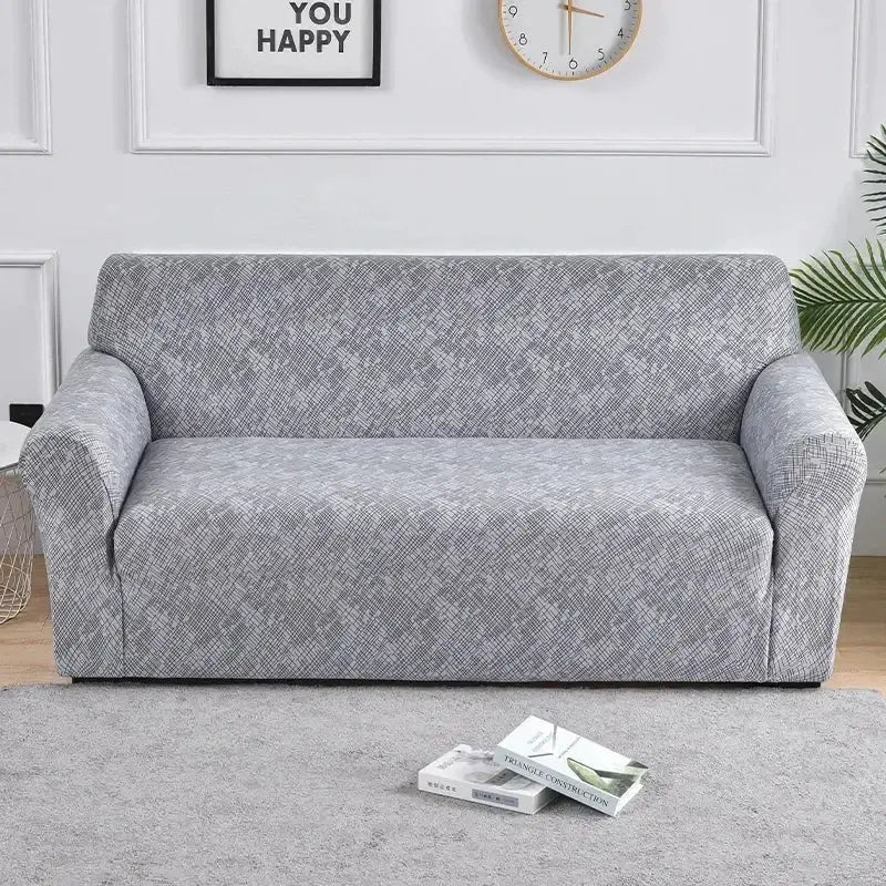 Flower Printed Elastic Sofa Cover Anti Slip Spandex Furniture Protector For Bedroom Living Room Office Decor