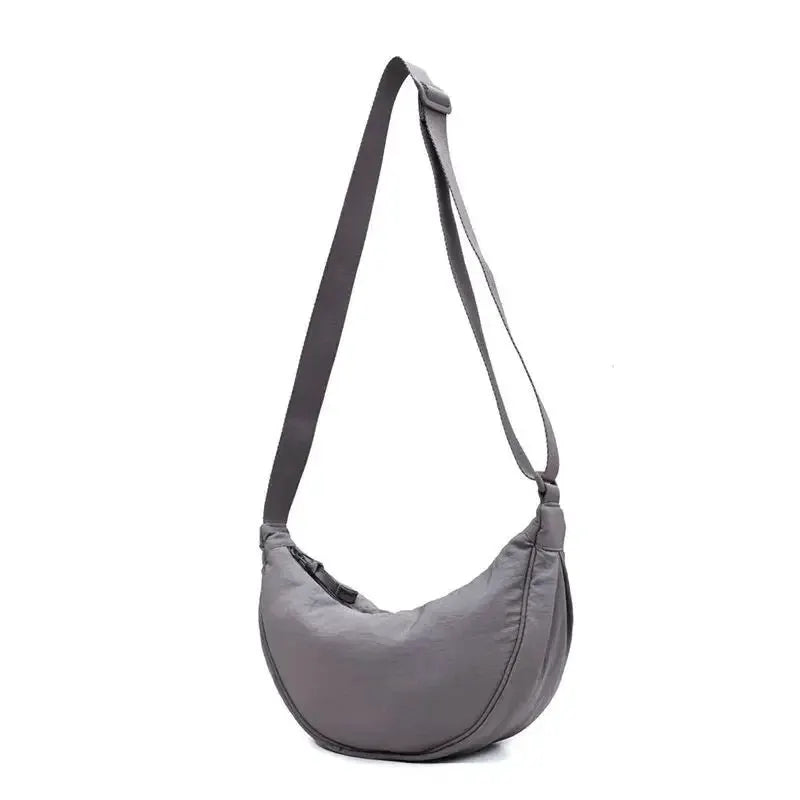 Womens Nylon Hobo Messenger Bag Vintage Style Durable Everyday Carry Adjustable Shoulder Strap