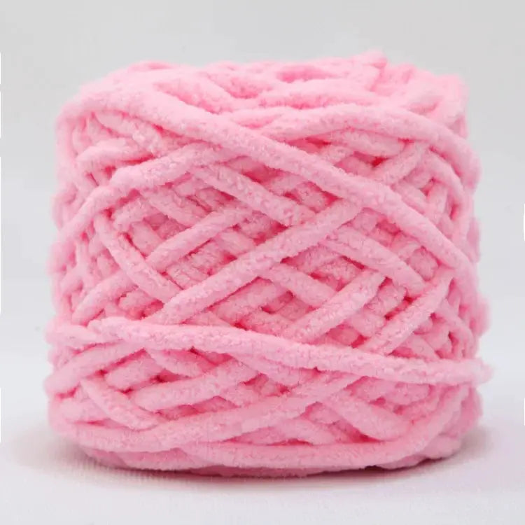 100g Chenille Knitting Yarn Ice Strip Line Cotton For Hand Knitting Scarf Thick Wool Wholesale