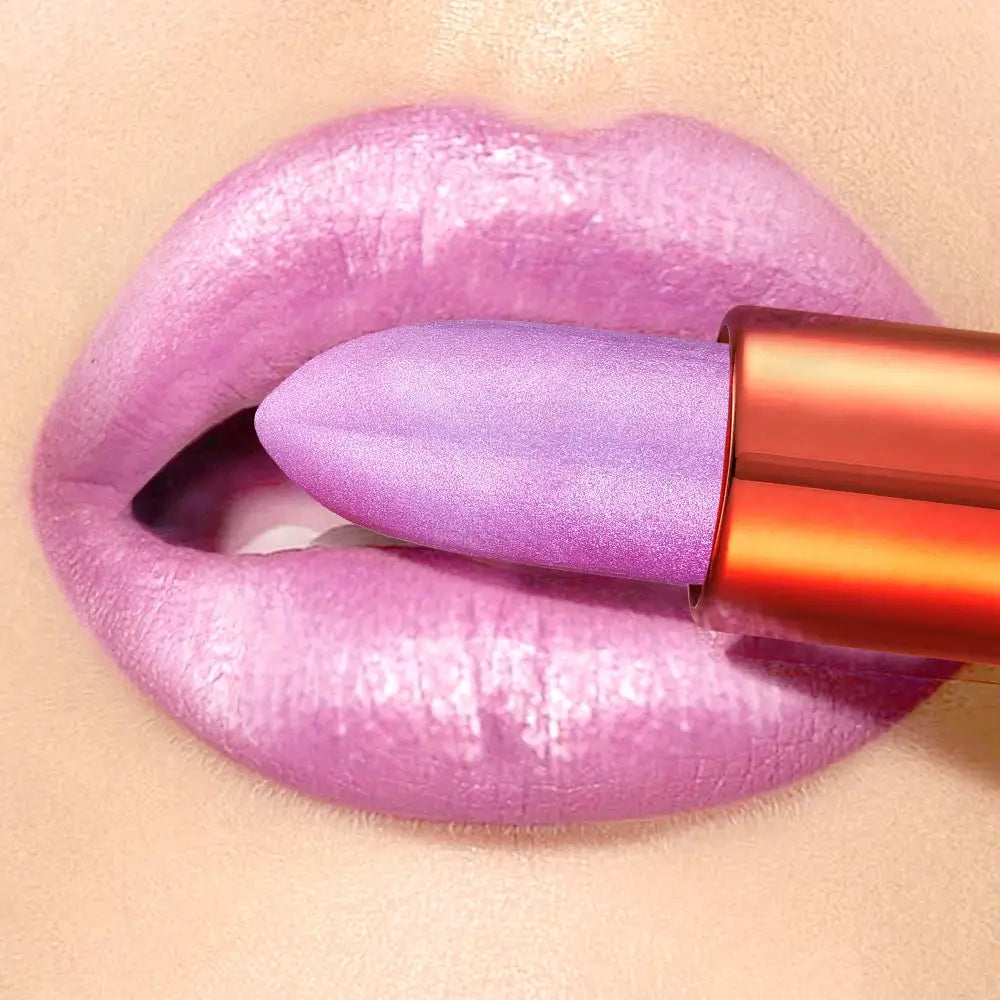 RoseGlow Rose Smoke Lipstick With Glossy Velvet Finish Waterproof Long Lasting Shine