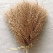 Artificial pampas grass bouquet, fluffy beige reeds by Simples Market for boho wedding and home decor