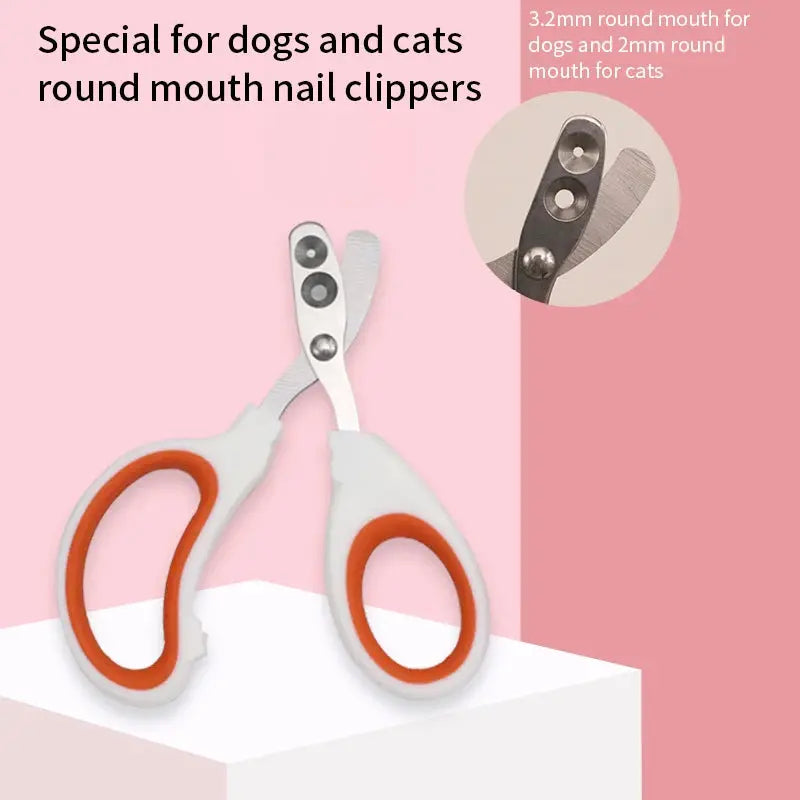 Professional Cat Nail Clippers For Cats And Small Dogs Stainless Steel Pet Grooming Clippers Trimmer