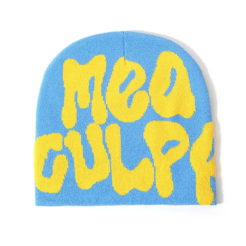 UrbanPulse Hip Hop Knit Beanie Hat Unisex Breathable Acrylic Knit Warm Winter Outdoor Cap for Sports and Casual Wear