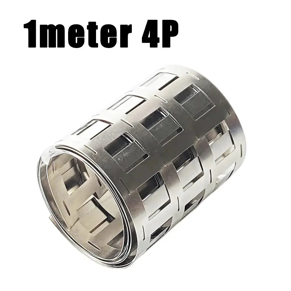 One Meter Nickel Strip 0.15mm Thick by 27mm Wide for 18650 Battery Packs Spot Welding 2P to 7P