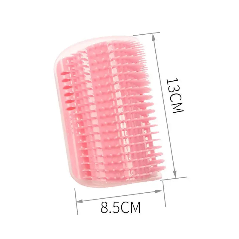Massage Pet Cat Brush Corner Scraper Hair Removal Comb for Kitten Cat Removable Scratcher Clean Beauty Grooming Tool