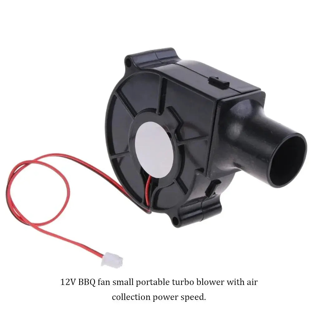220V BBQ Fan Handheld Portable Air Blower for Barbecue Grill Camping Adjustable Speed US EU Plug