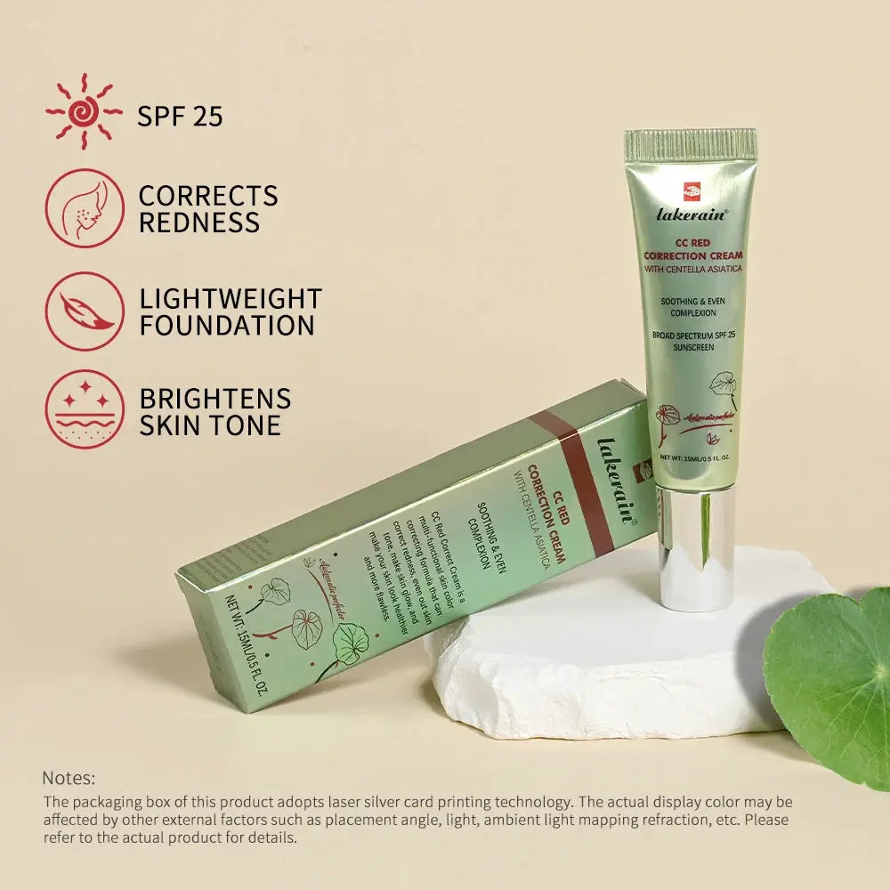 Korean Glow CC Cream Color Changing Liquid Foundation With High Coverage Hydrating Water Gel Formula