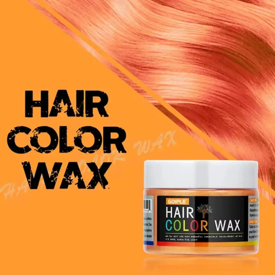Valentines Day DIY Hair Dyed Mud Colour Wax Easy To Wash Coloring Cream For Hair Beard And Eyebrows