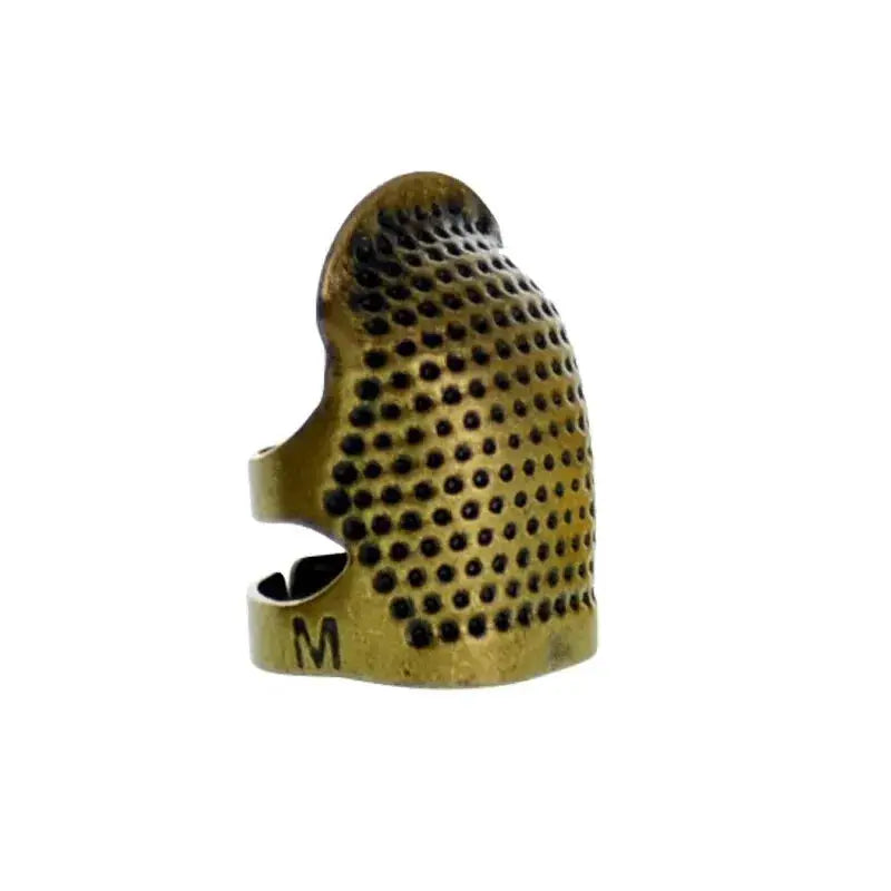 Adjustable Vintage Sewing Thimble Handmade Non Slip Embroidery Ring Finger Holder
