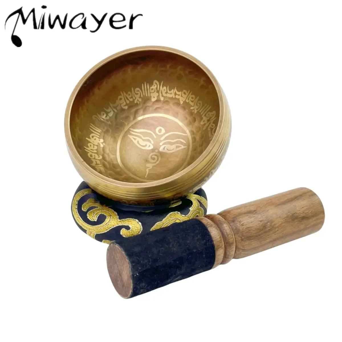 Miwayer Tibetan Singing Bowl Handcrafted In Nepal Copper Sound Therapy For Yoga Meditation Buddhism Home Decor