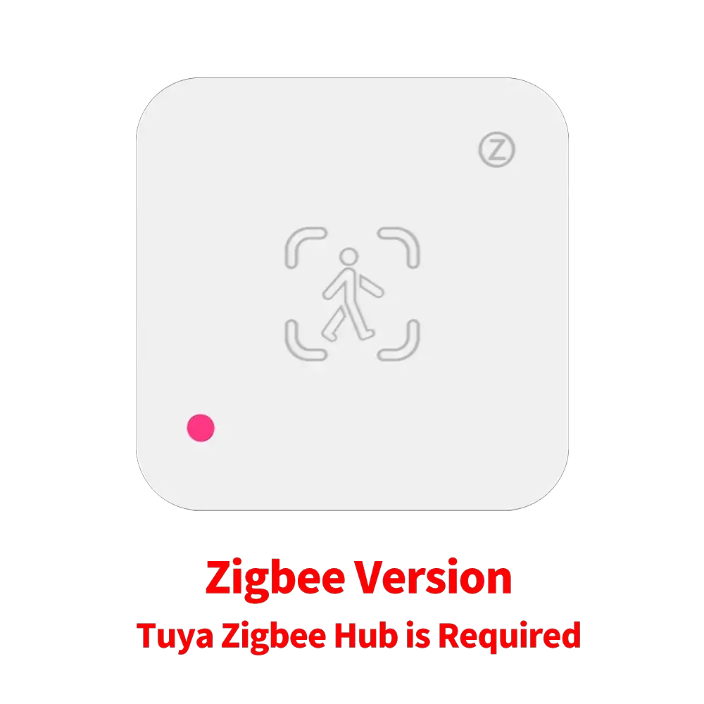 Tuya Zigbee WiFi Human Presence Sensor MmWave Radar Detector With Luminance Sensor For Smart Home Smart Life Replace PIR