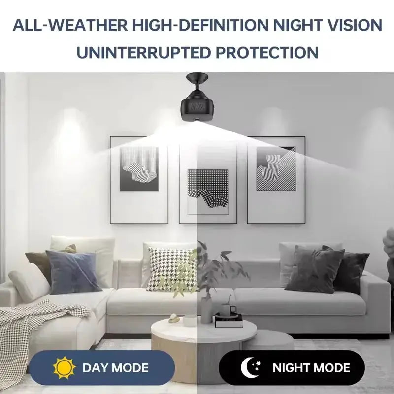 Mini HD Camera 1080P WiFi Wireless Monitoring Home Security Remote Surveillance Smart Home