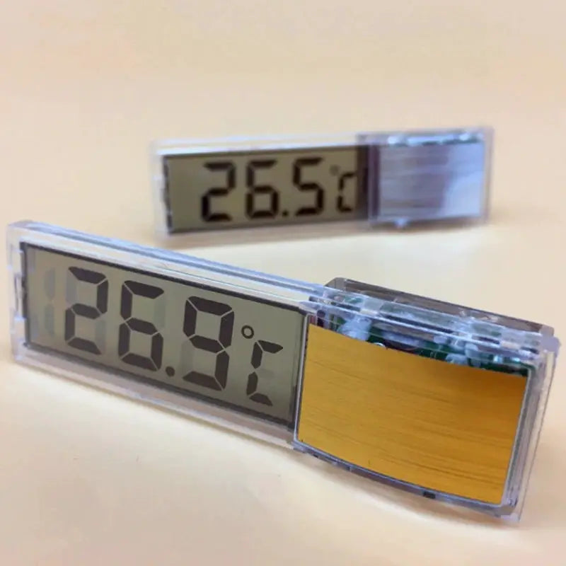 1 Piece Aquarium Thermometer 3D Digital LED Electronic Fish Tank Temperature Meter For Fish And Turtle Tanks Decor