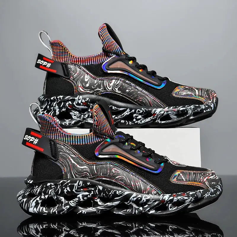 Men Casual Sneakers Breathable Running Shoes Trainers Fashion Loafers Luxury Footwear