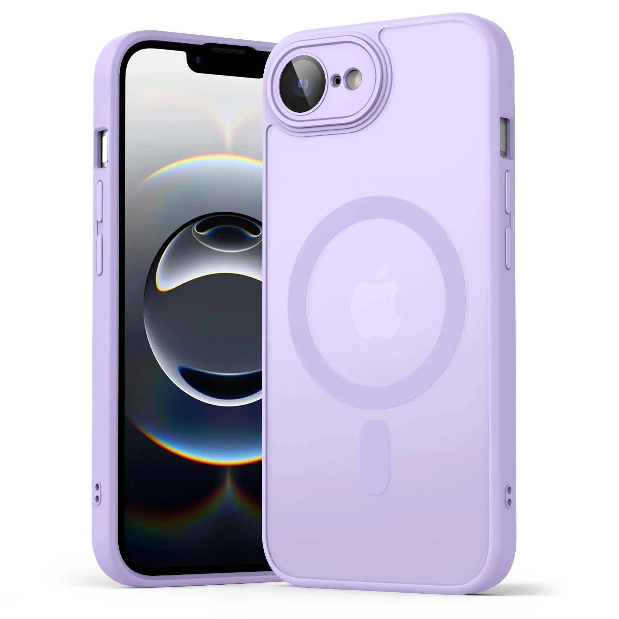 LuxShield Luxury Matte Magnetic Translucent Case For iPhone 16e And 17e Shockproof MagSafe Wireless Charging Cover