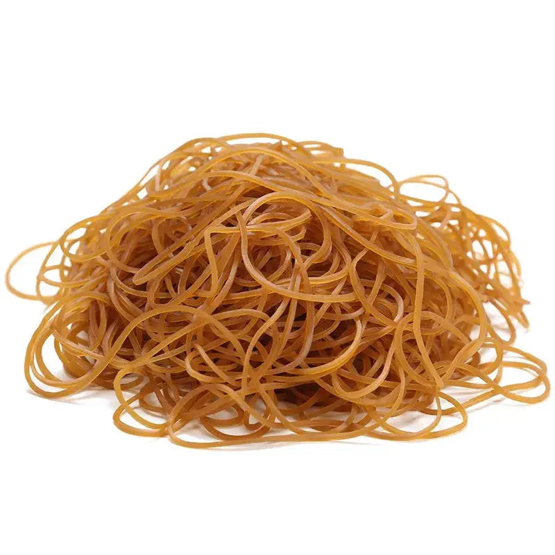 Yellow rubber bands, 102×1.4mm, large and stretchable elastic bands