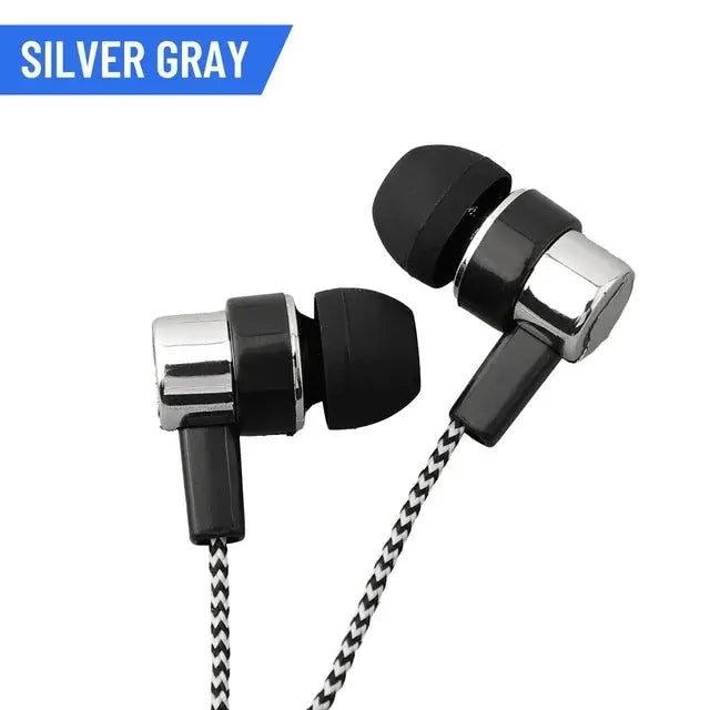 NovaSound 3.5mm In-Ear Wired Headphones With Superb Bass Stereo Sound Noise Isolation And Comfortable Fit