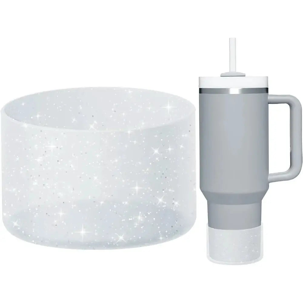 Protective Bling Silicone Boot Sleeve For Tumbler 20 Oz To 40 Oz Drinkware Hydro Flask Compatible
