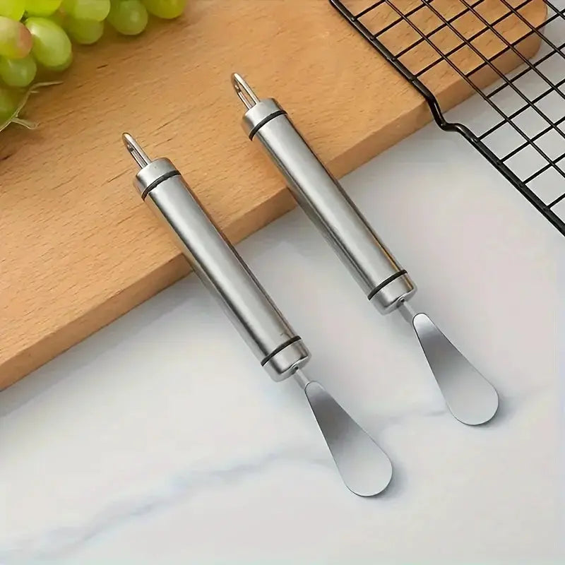 Stainless Steel Citrus Peeler With Handle Orange Lemon Peeler Kitchen Gadget For Home And Restaurant