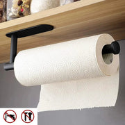 Adhesive Paper Towel Holder And Toilet Roll Dispenser For Kitchen Bathroom Cabinet Storage Napkin Rack