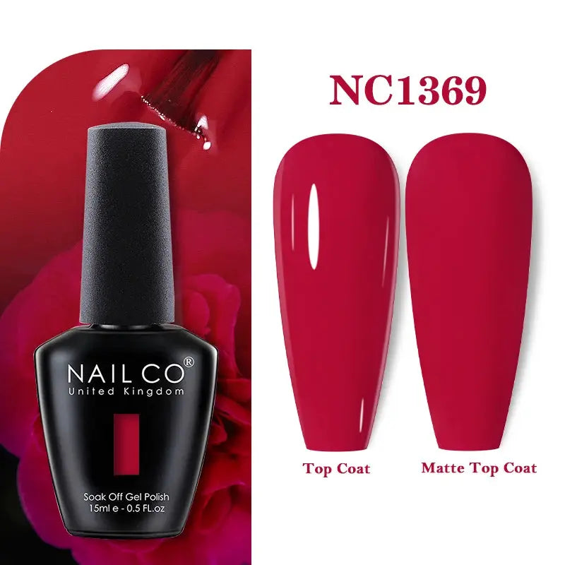 NAILCO 283 Colors Gel Nail Polish Kit Ultra Long Lasting UV Gel Varnish With 30 Day Shine