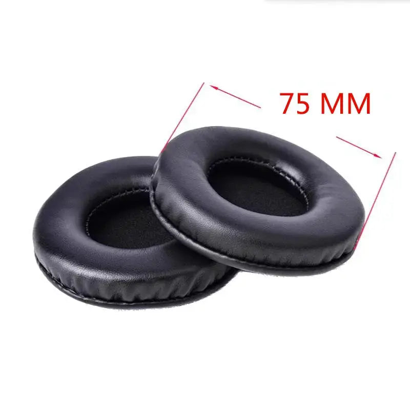SoundLux Ear Pad Cushions For Headphones Soft Sponge Leather Foam Comfort And Noise Isolation