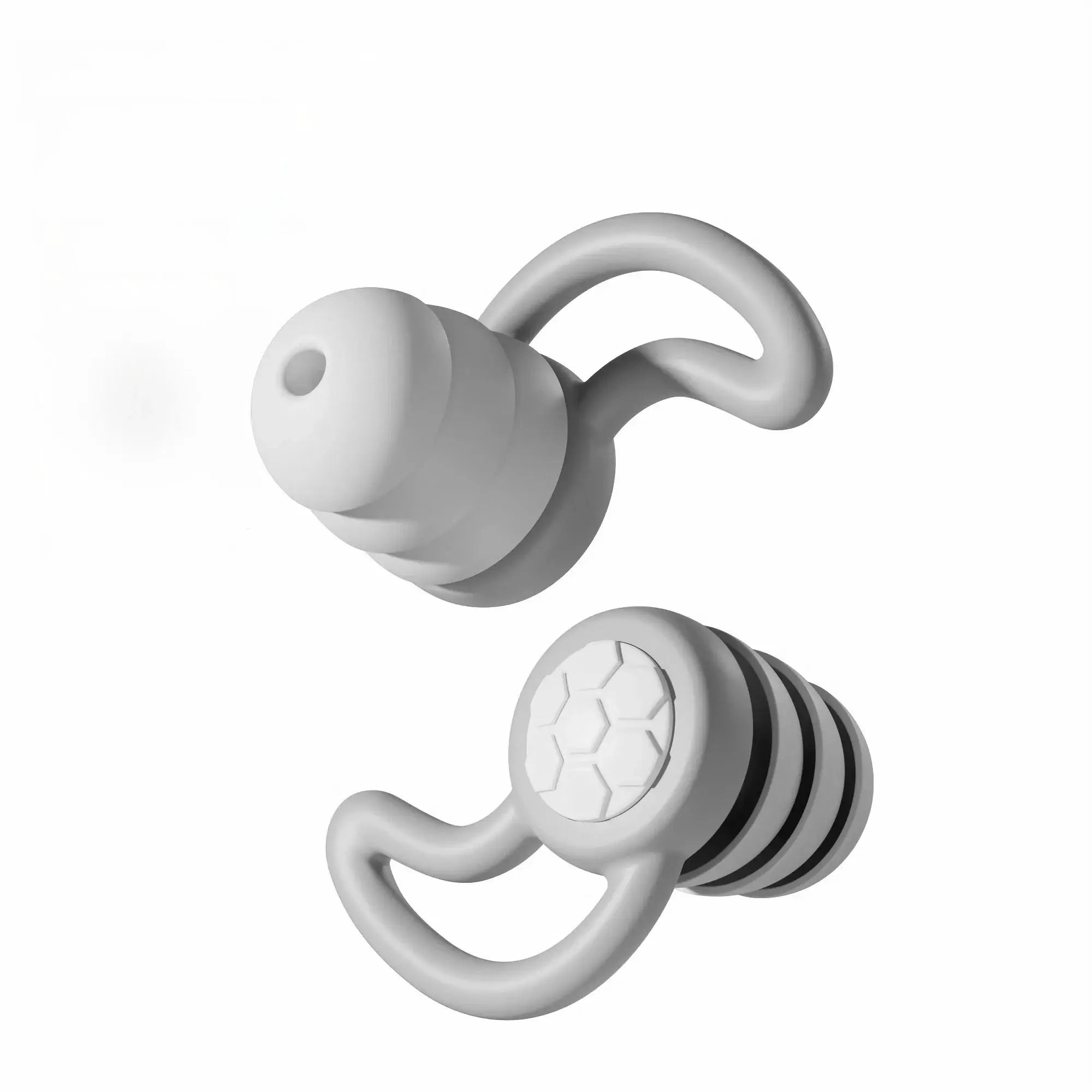 Silicone Noise Cancelling Earplugs Three Layer Noise Filter for Sleep and Swimming Waterproof