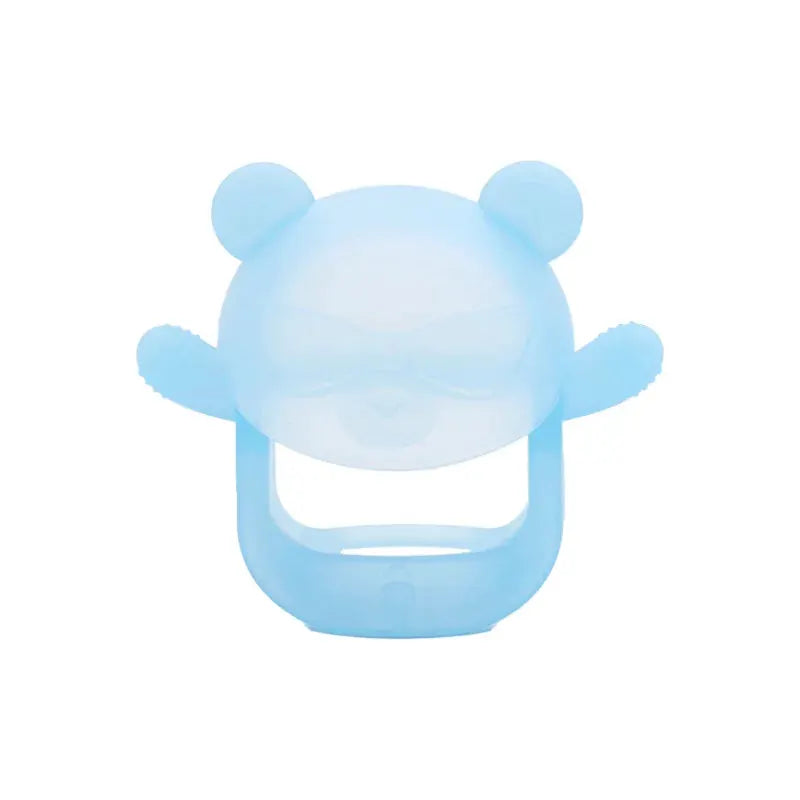 Never Drop Silicone Teether For Babies Wrist Attachment Pacifier And Teething Toy For Newborns And Infants