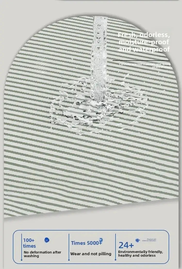 Household Large Foldable Storage Bag for clothing, quilts and misc items; Simples Market, odorless and waterproof.