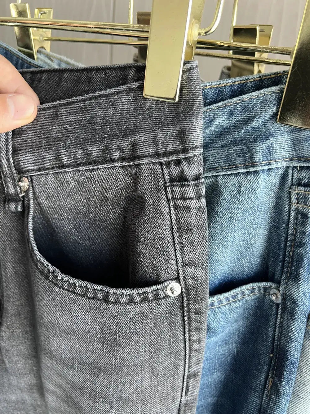Z1975 Straight Leg Jeans For Women Y2K Classic Wash 2025 ETJ