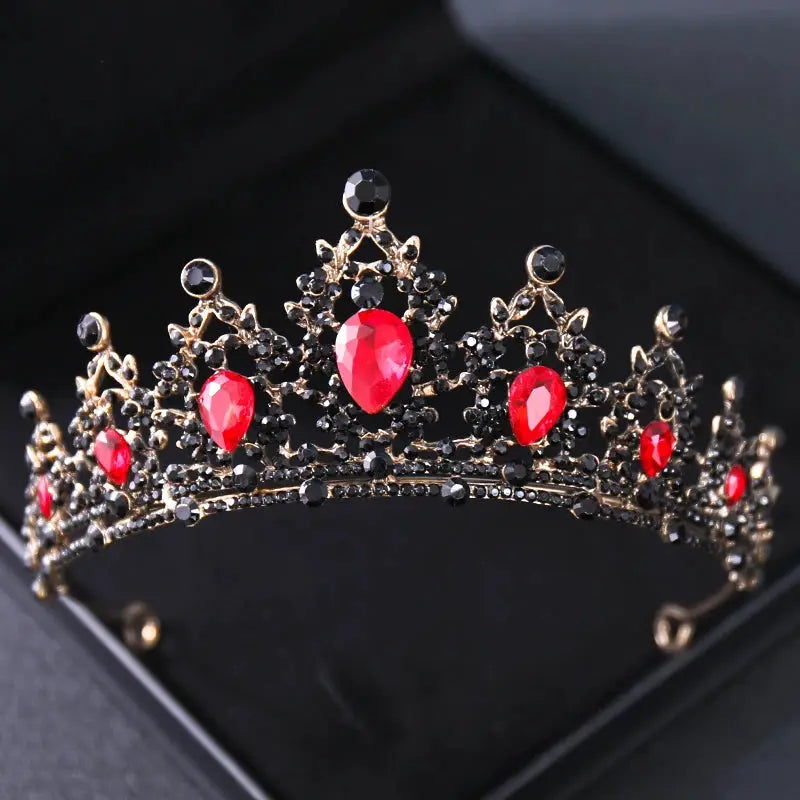 Crystal Wedding Tiara For Bride Silver Color Bridal Crown Diadem Veil Tiaras Hair Accessories Head Jewelry