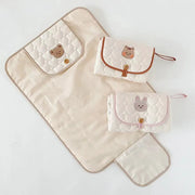 Foldable Portable Diaper Changing Pad For Baby Newborn Travel On The Go Hygienic Changing Mat With Cover