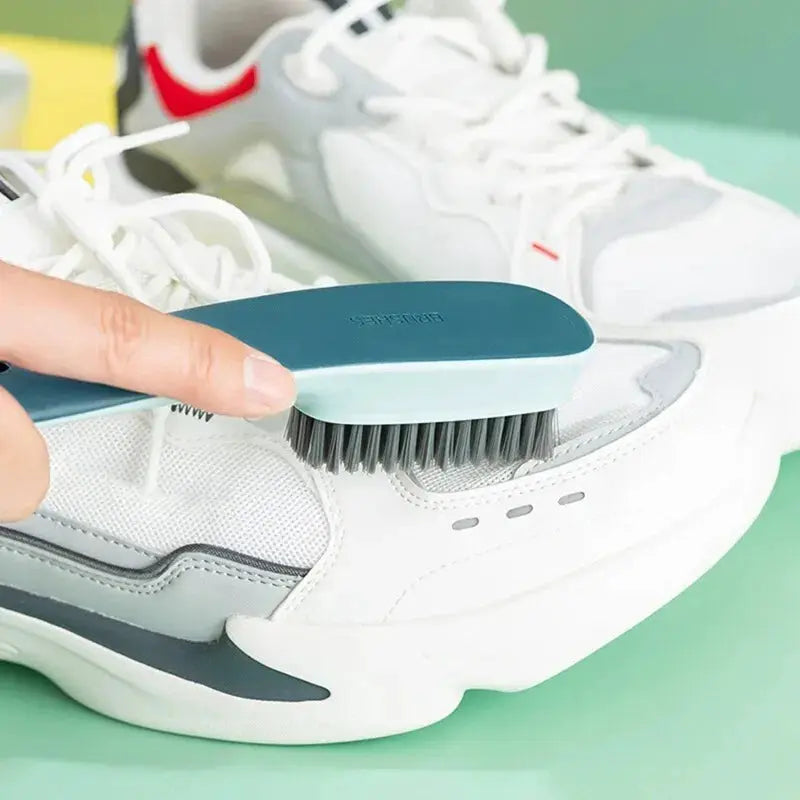 NovaClean Pro Shoe Cleaning Brush Durable Plastic Scrubbing Tool For Shoes Clothes And Home Use