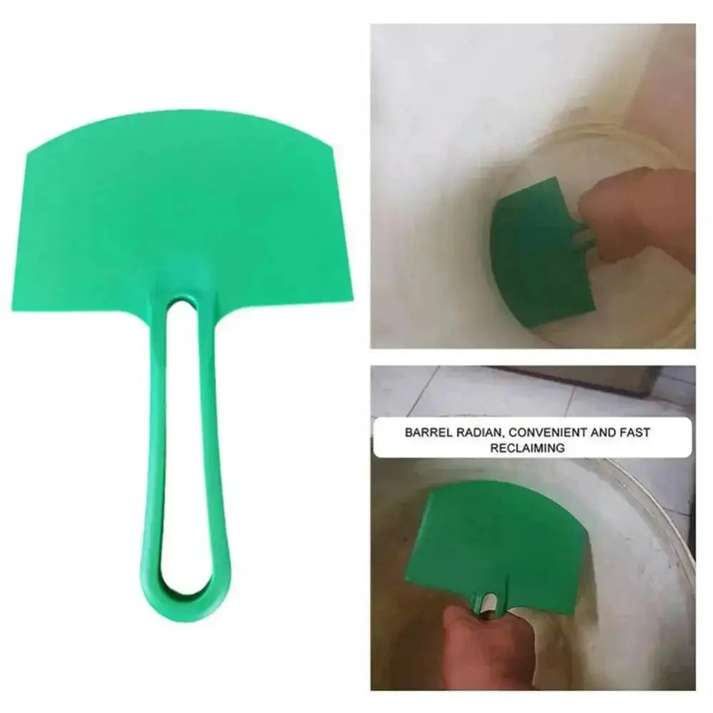 Curved Bucket Scoop Scraper Spackle Paint Putty Knife For Drywall Finishing Plaster Patch Construction Tools