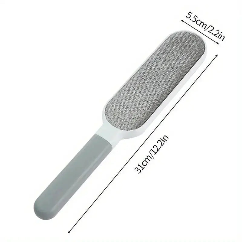 Double-Sided Pet Hair Remover Lint Brush Manual Electrostatic Sticky For Clothing Sofa Furniture Carpet Cleaning