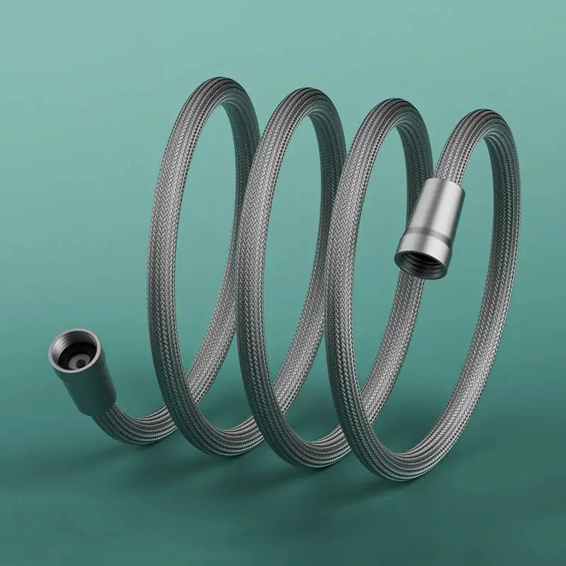 Shower hose by Simples Market, braided stainless steel, 1.5–2m, G1/2 connectors