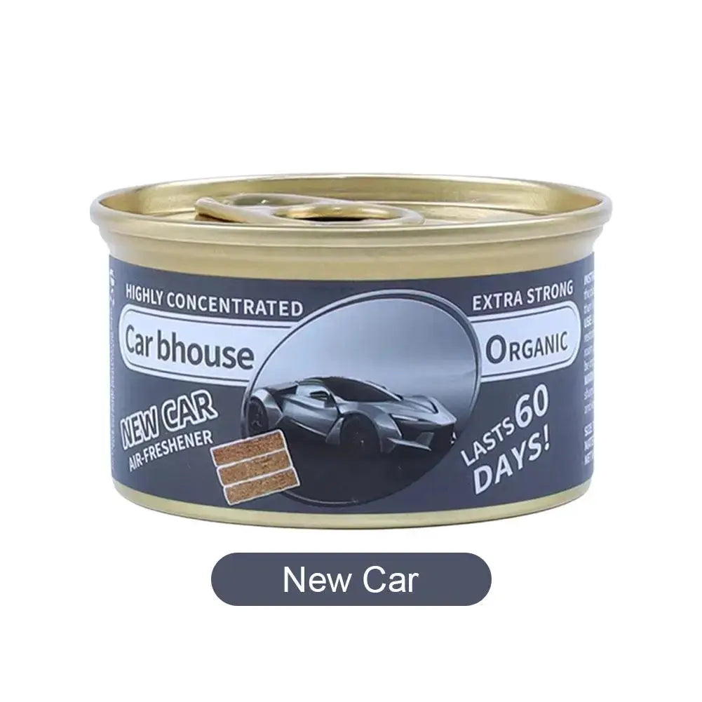 Coffee Scent Car Air Fresheners Wood Block Canisters Long Lasting Auto Aromatherapy Odor Eliminator