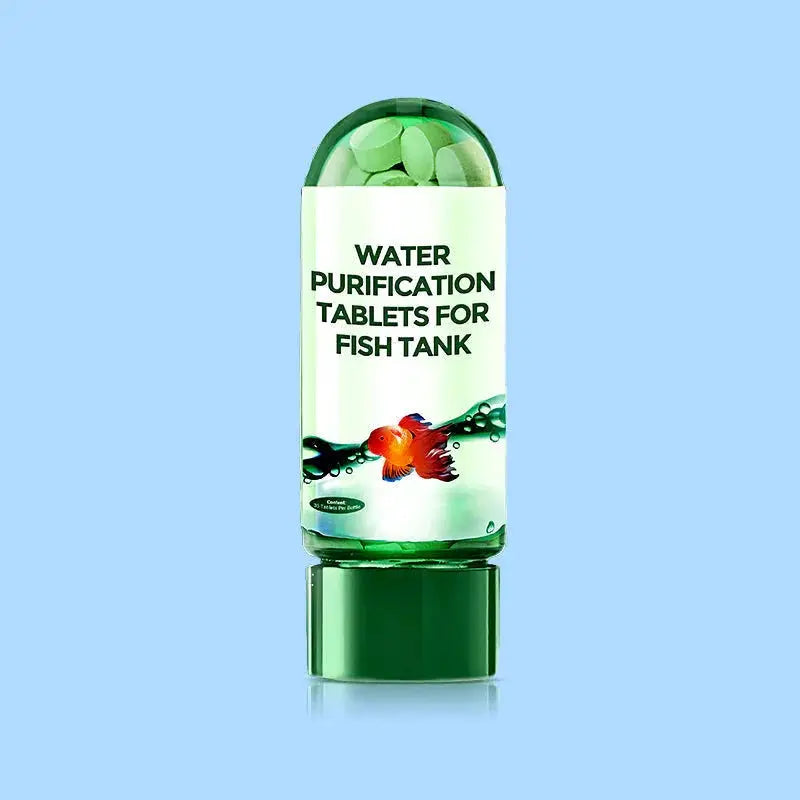 Eco Friendly Aquarium Water Purifier Tablets Fast Acting Water Clarifier For Pristine Fish Tank