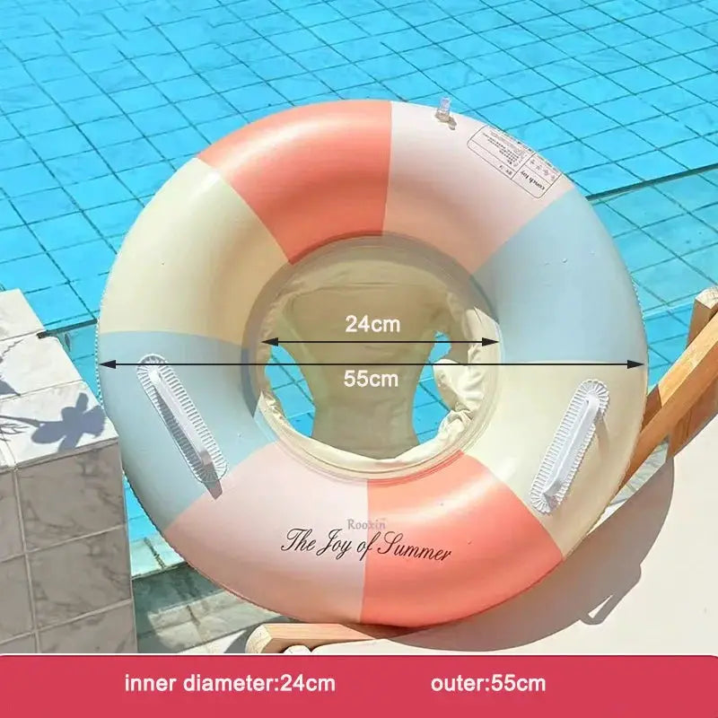 Outdoor Sport Inflatable Swimming Ring PVC Pool Float Seat For Adults 14 And Up Great