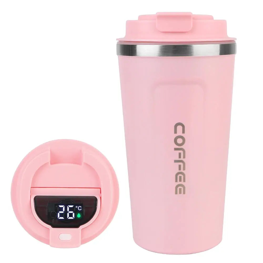 Thermo Cafe Car Thermos Travel Mug 380 And 510 Milliliters Leakproof Double Wall Stainless Steel