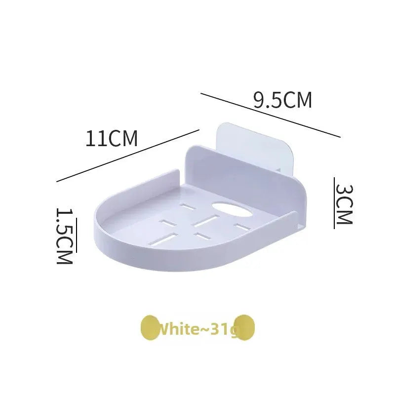 Punch Free Security Surveillance Camera Stand Traceless Wall Mounted Bracket Self Adhesive Drill Free Fixer 1pcs